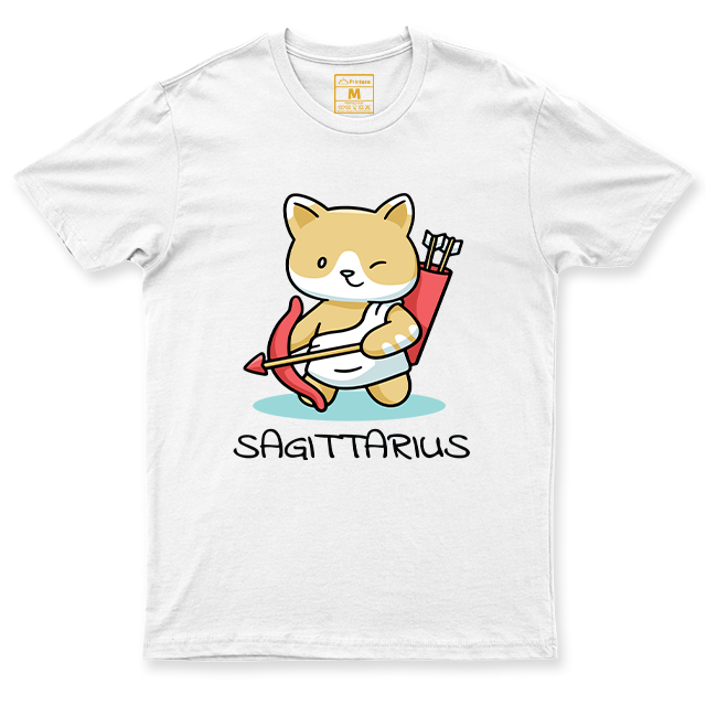 C.Spandex Shirt: Sagittarius Cat