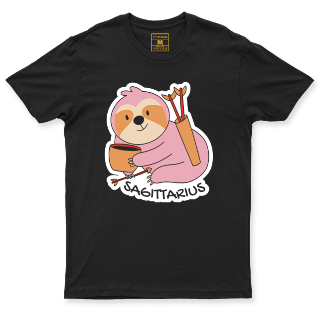 C.Spandex Shirt: Sagittarius Sloth