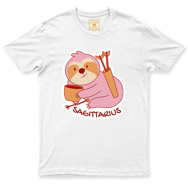 C.Spandex Shirt: Sagittarius Sloth