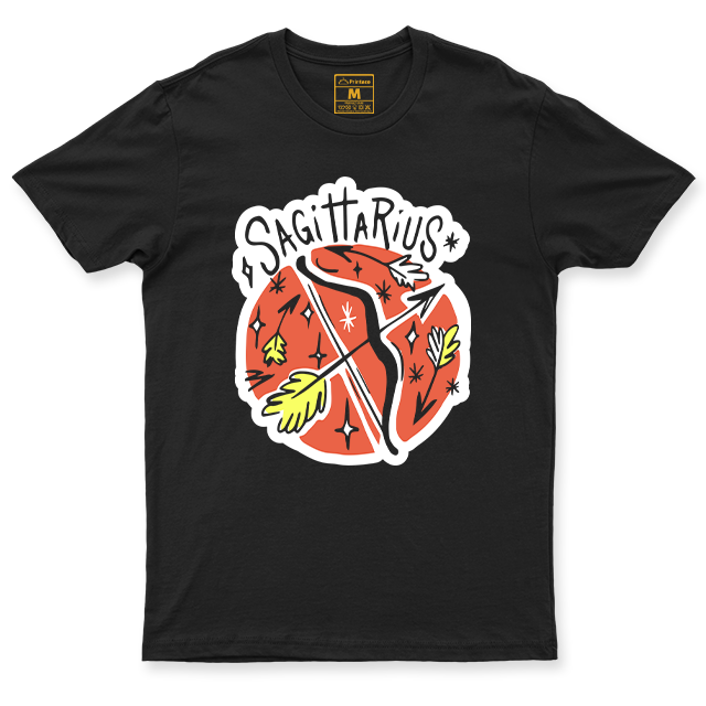 C.Spandex Shirt: Sagittarius Sticker