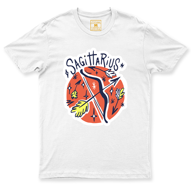 C.Spandex Shirt: Sagittarius Sticker