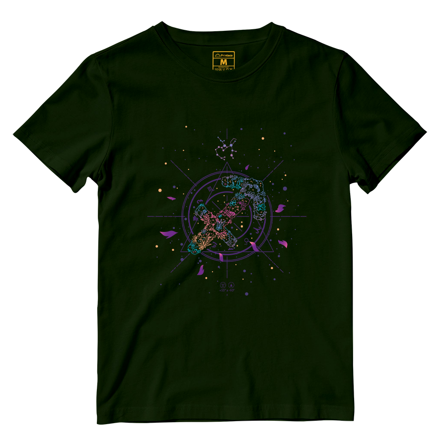 Cotton Shirt: Sagittarius Floral