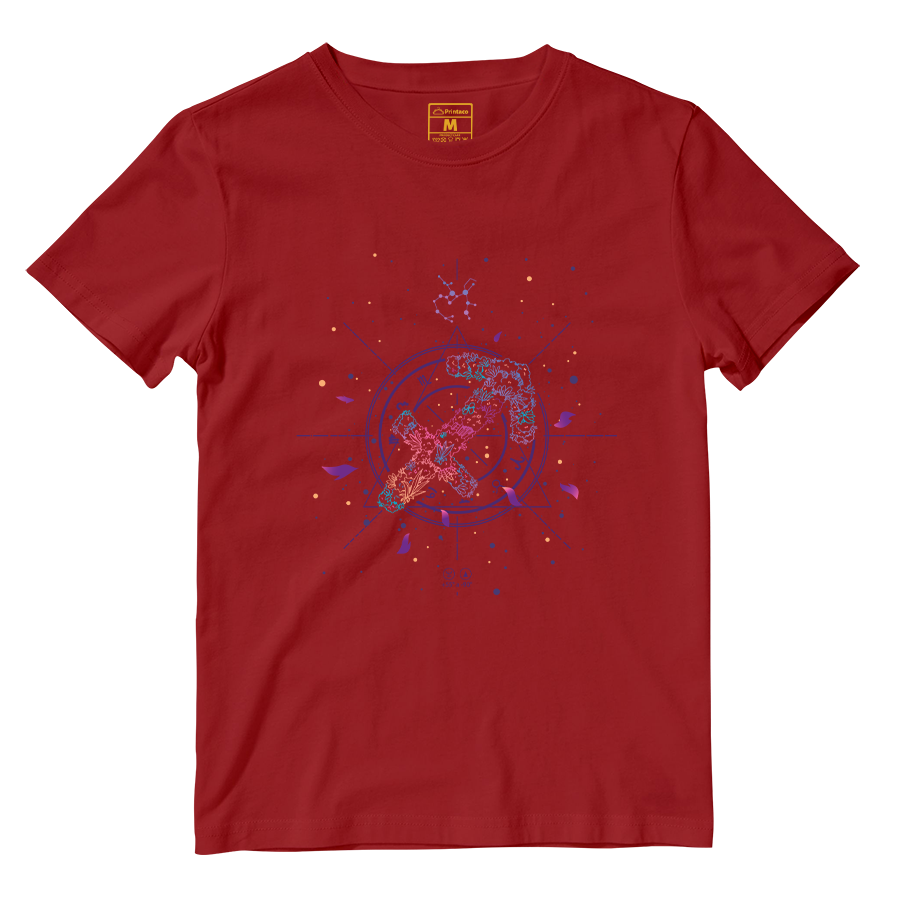 Cotton Shirt: Sagittarius Floral