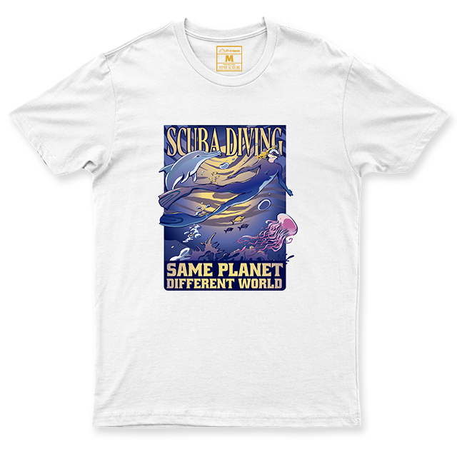 Drifit Shirt: Same Planet Different World