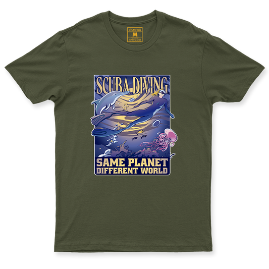 Drifit Shirt: Same Planet Different World