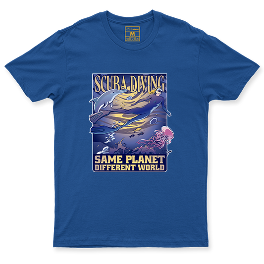 Drifit Shirt: Same Planet Different World