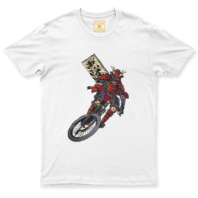 Drifit Shirt: Samurai Cyclist