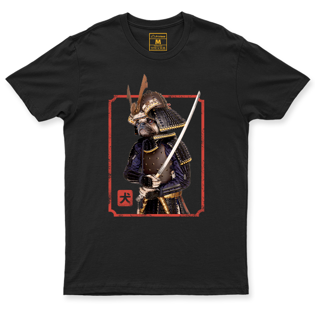 C.Spandex Shirt: Samurai Pug