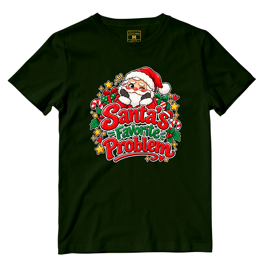 Cotton Shirt: Santa Problem