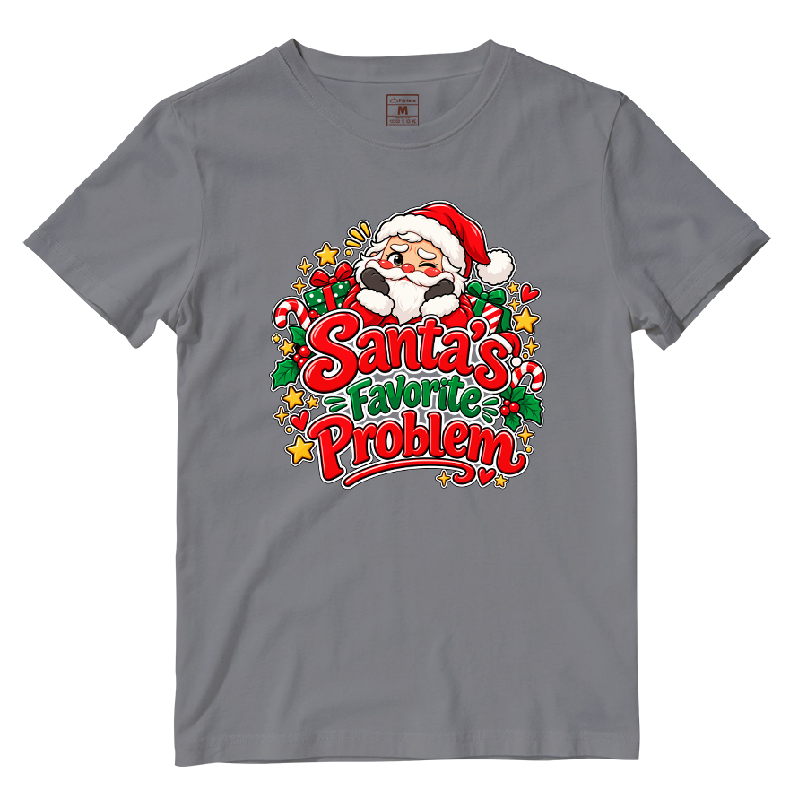 Cotton Shirt: Santa Problem