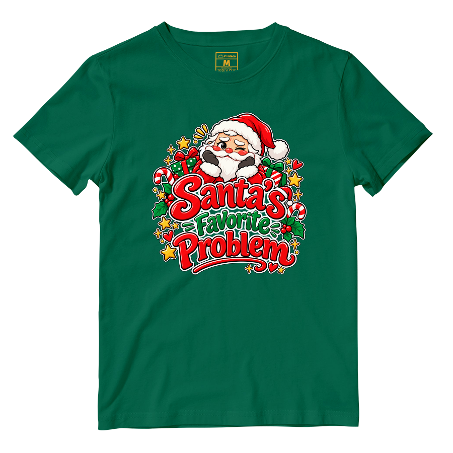 Cotton Shirt: Santa Problem