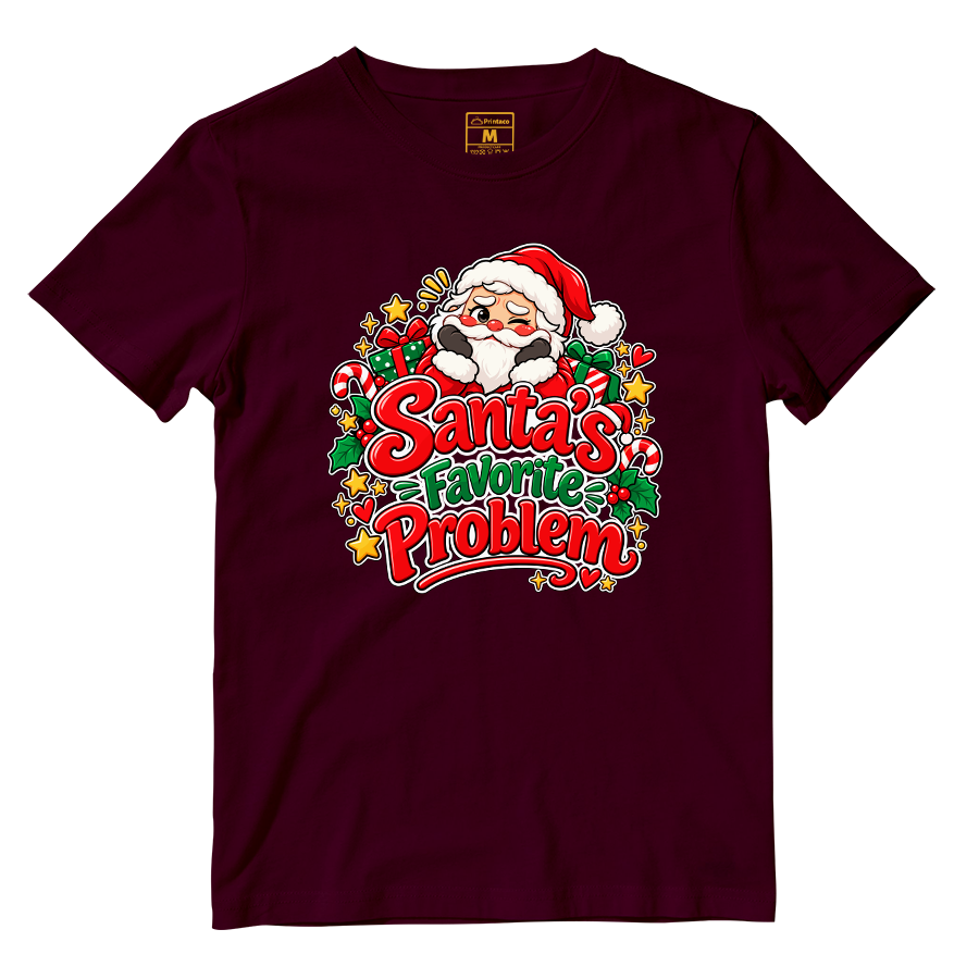 Cotton Shirt: Santa Problem