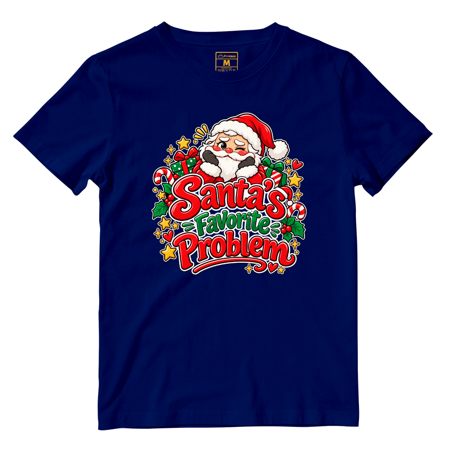 Cotton Shirt: Santa Problem