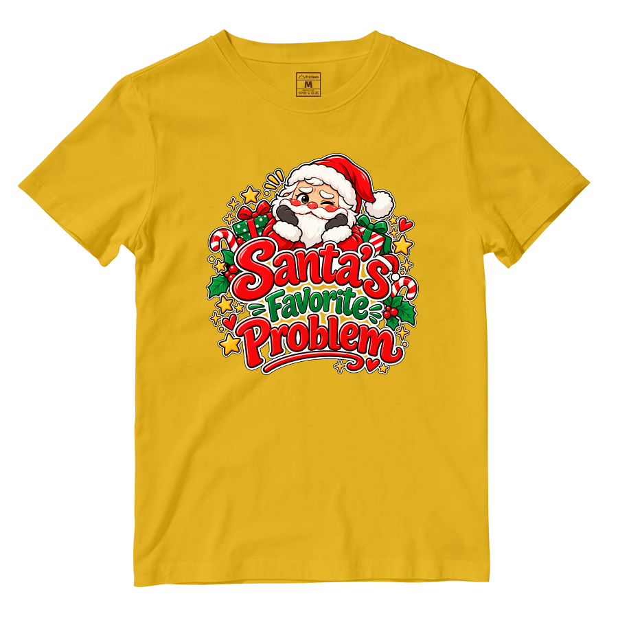 Cotton Shirt: Santa Problem