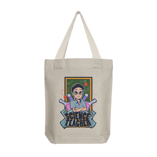 Tote Bag: Science Teacher Male