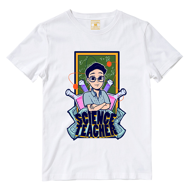 Cotton Shirt: Science Teacher Male