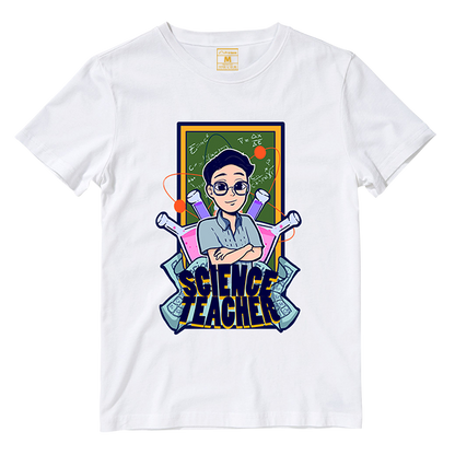 Cotton Shirt: Science Teacher Male