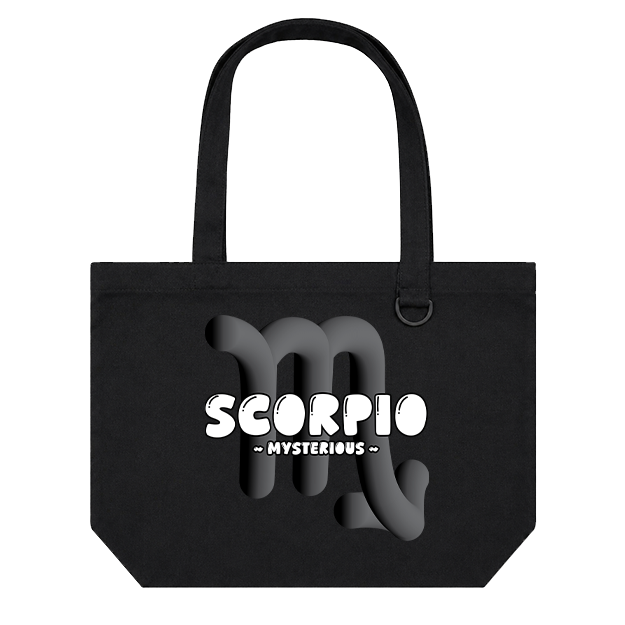 Landscape Tote Bag: Scorpio Bubble