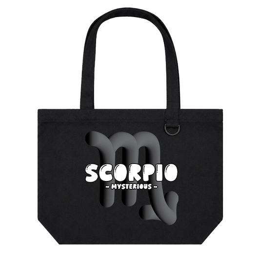 Landscape Tote Bag: Scorpio Bubble