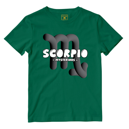 Cotton Shirt: Scorpio Bubble