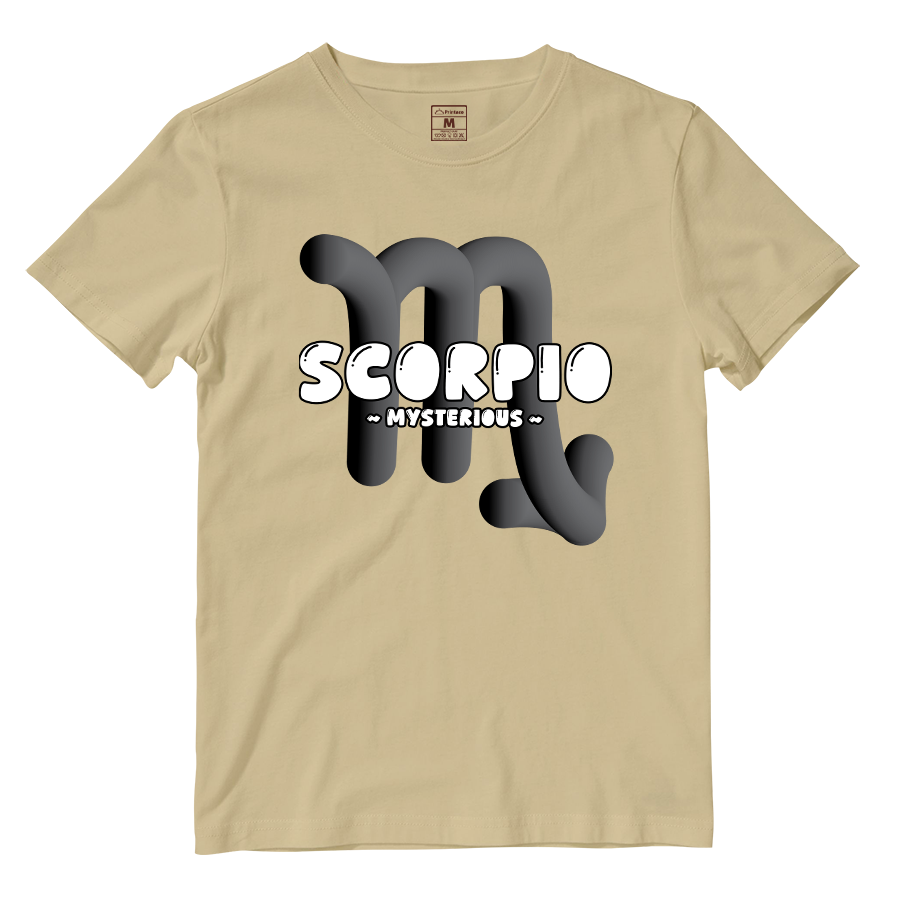 Cotton Shirt: Scorpio Bubble