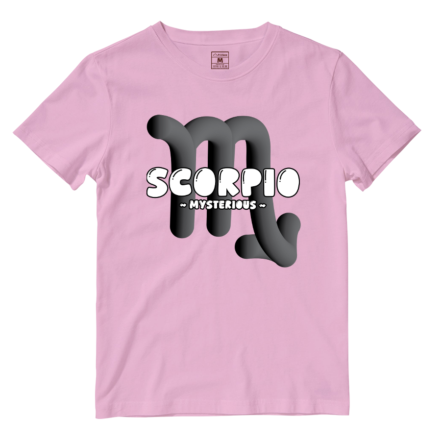 Cotton Shirt: Scorpio Bubble