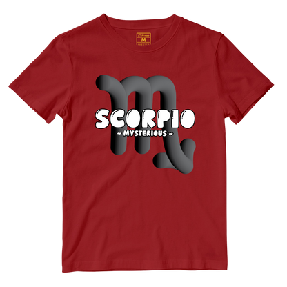 Cotton Shirt: Scorpio Bubble