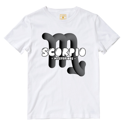 Cotton Shirt: Scorpio Bubble