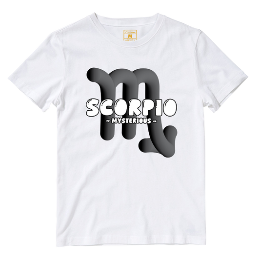Cotton Shirt: Scorpio Bubble