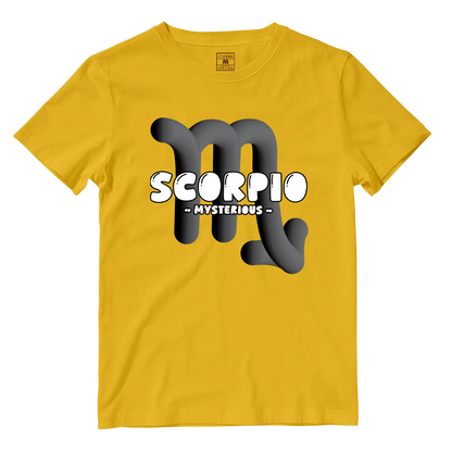 Cotton Shirt: Scorpio Bubble