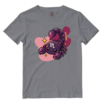 Cotton Shirt: Scorpio Cartoon