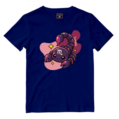 Cotton Shirt: Scorpio Cartoon