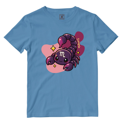 Cotton Shirt: Scorpio Cartoon