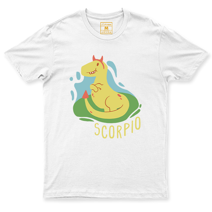 C.Spandex Shirt: Scorpio Dinosaur