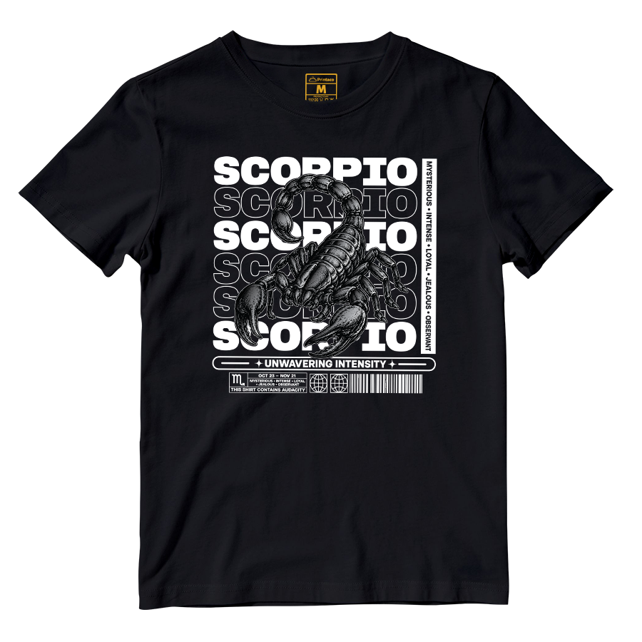 Cotton Shirt: Scorpio Unwavering Intensity
