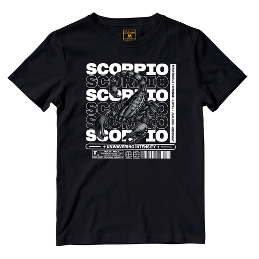 Cotton Shirt: Scorpio Unwavering Intensity