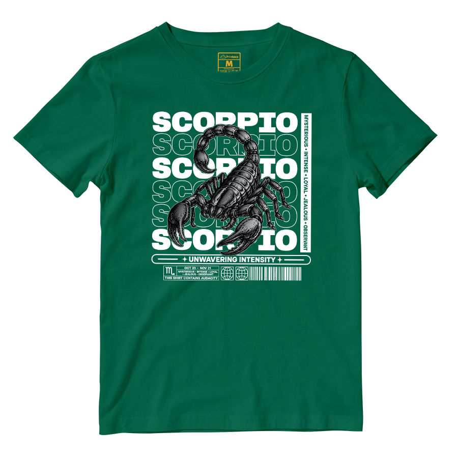 Cotton Shirt: Scorpio Unwavering Intensity