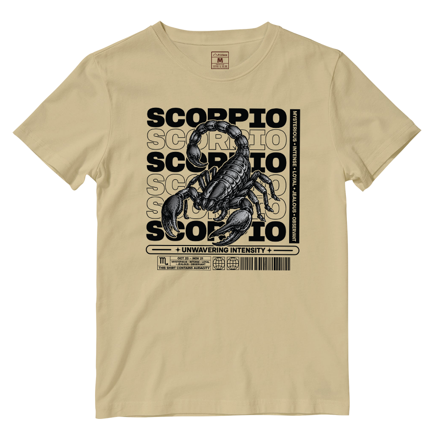 Cotton Shirt: Scorpio Unwavering Intensity