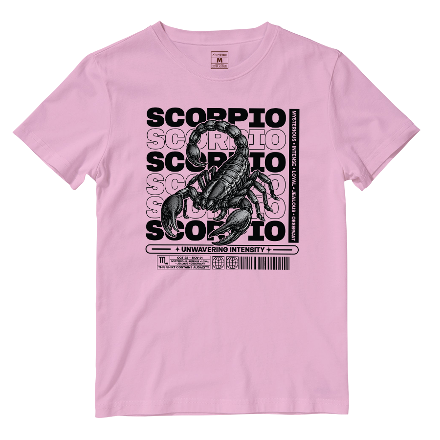 Cotton Shirt: Scorpio Unwavering Intensity
