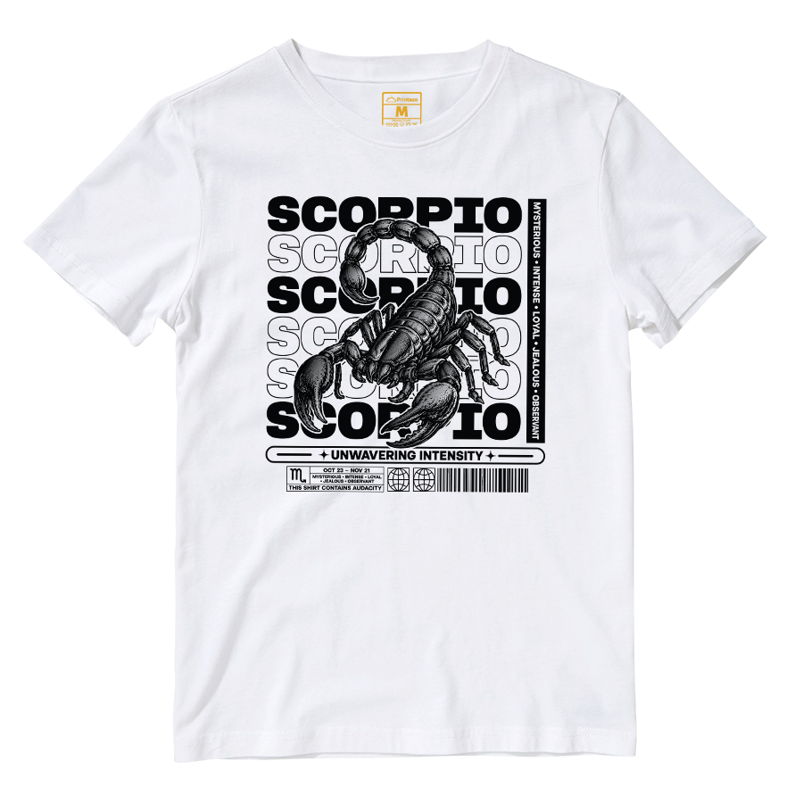 Cotton Shirt: Scorpio Unwavering Intensity