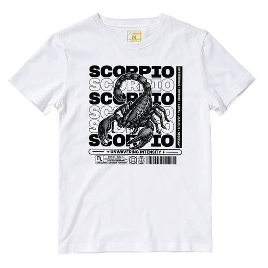 Cotton Shirt: Scorpio Unwavering Intensity