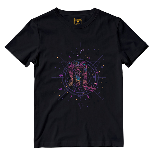 Cotton Shirt: Scorpio Floral