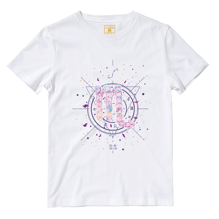 Cotton Shirt: Scorpio Floral
