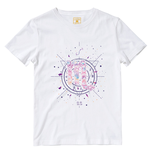 Cotton Shirt: Scorpio Floral