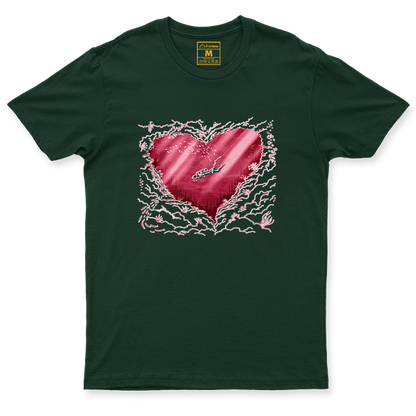 Drifit Shirt: Scuba Heart