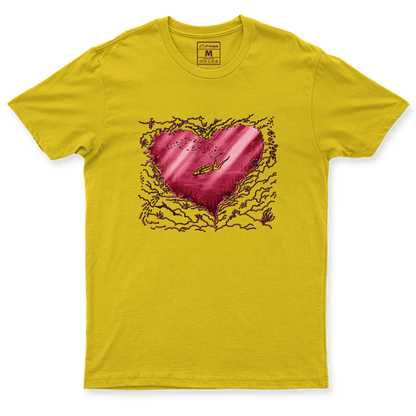 Drifit Shirt: Scuba Heart