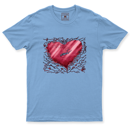 Drifit Shirt: Scuba Heart