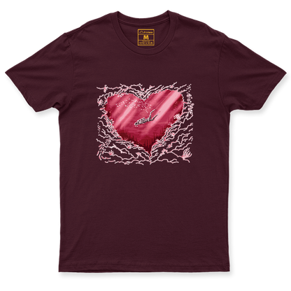 Drifit Shirt: Scuba Heart