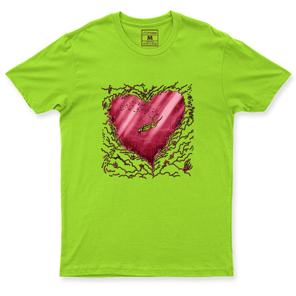 Drifit Shirt: Scuba Heart