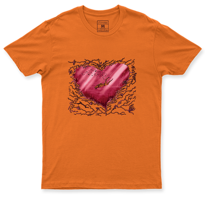 Drifit Shirt: Scuba Heart